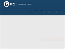 Tablet Screenshot of fuze.ca